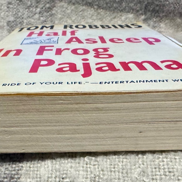 Tom Robbins- Half Asleep in Frog Pajamas Soft Cover Book - Picture 7 of 9